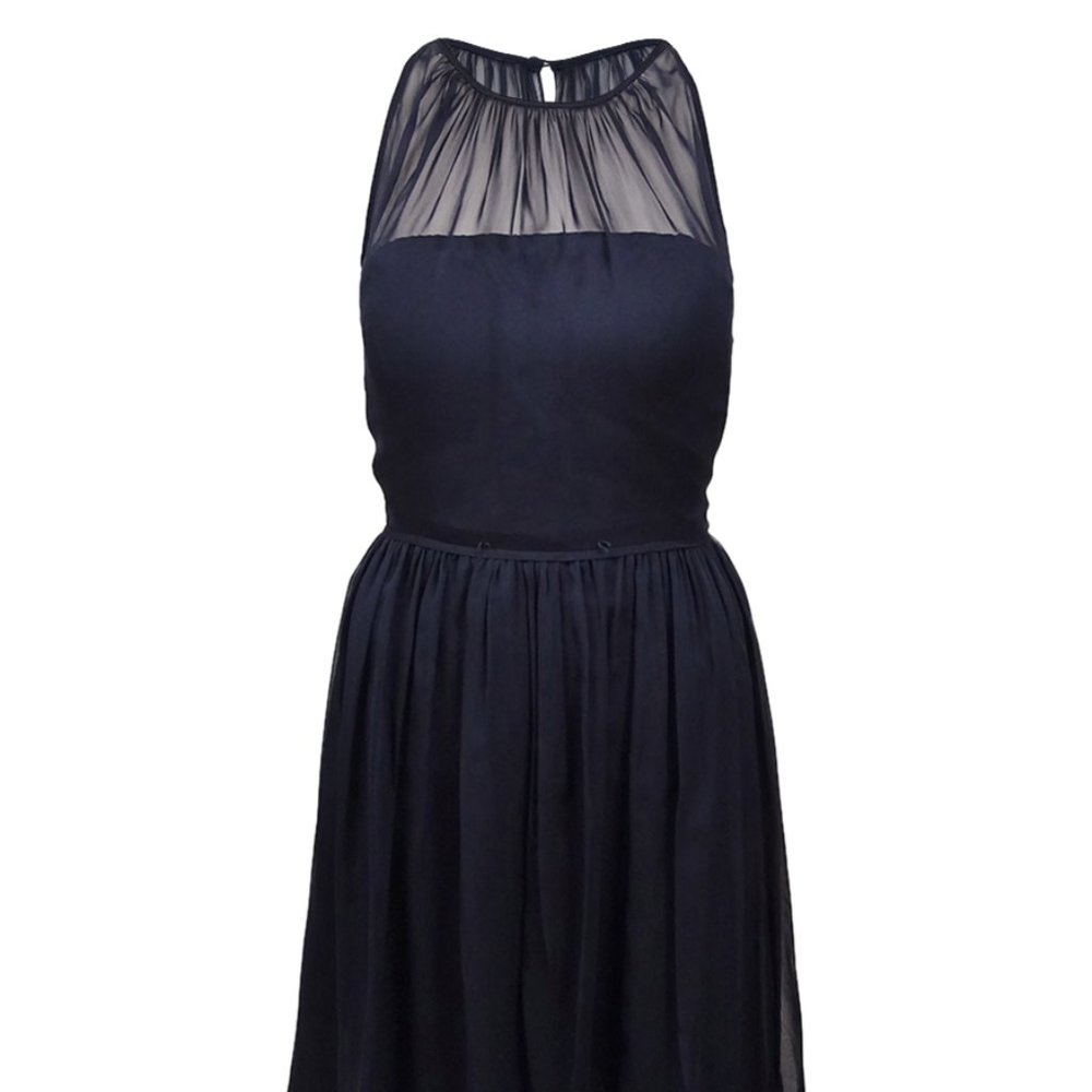 Adrianna Papal Woman's dress Size 6 Navy blue dark